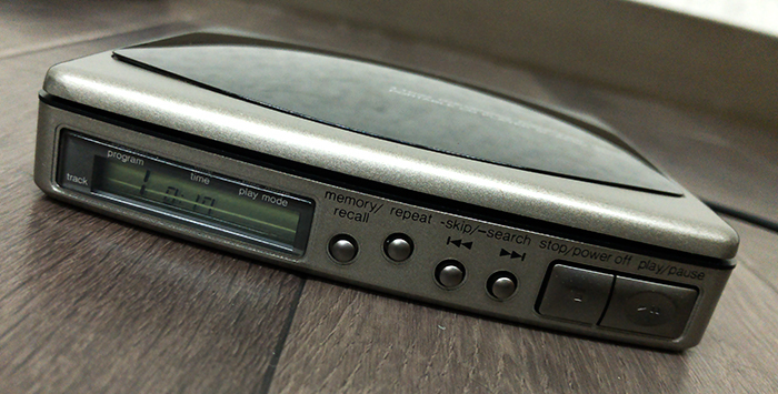 panasonic CDプレーヤー SL-XP50 □動作品□Panasonic SL-XP50 CDer ポータブルCDプレーヤー 付属