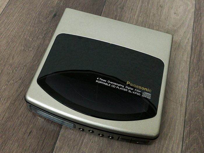 ☆動作OK Panasonic ポータブルCDプレーヤー SL-XP50 レア □動作品□Panasonic SL-XP50 CDer ポータブルCDプレーヤー 付属
