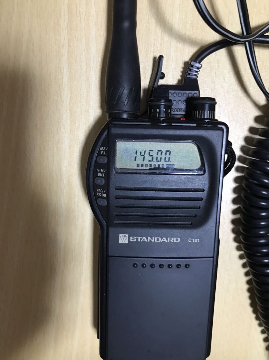 STANDARDスタンダードC450/430MHz アマチュアハンディー無線機+