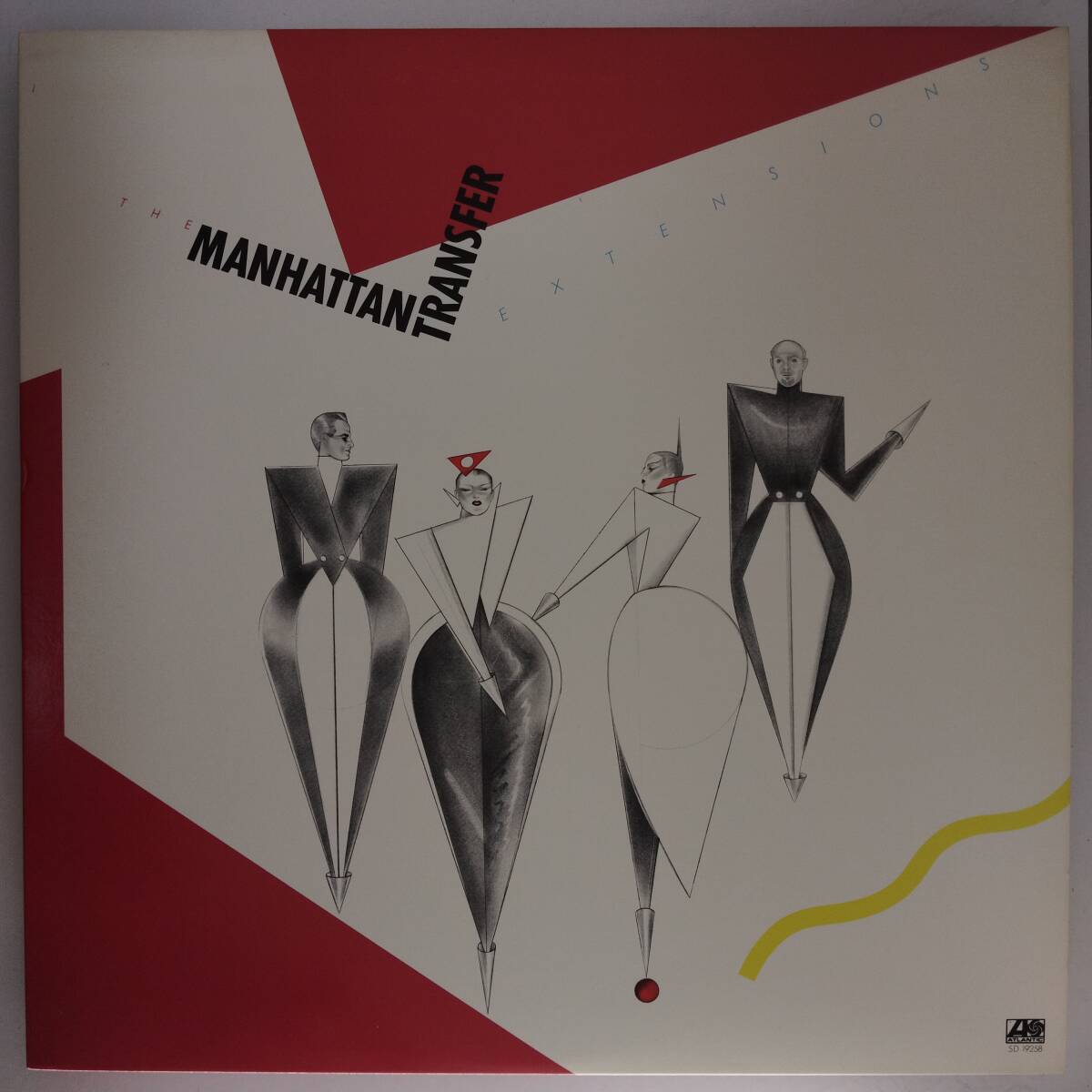 良盤屋◆LP◆【米アトランティック 輸入盤】マンハッタン・トランスファー☆The Manhattan Transfer/Extensions/1979◆Jazz-Funk◆P-5033