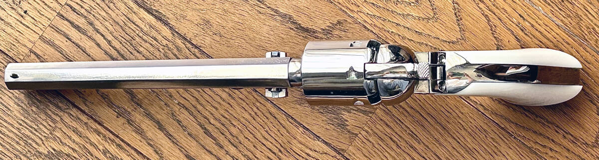 ●CAWコルト1851ネービー へヴィーウェイトニッケルシルバー●櫻井工房 最終出品】CAWコルト1851ネービー へヴィーウェイトニッケル