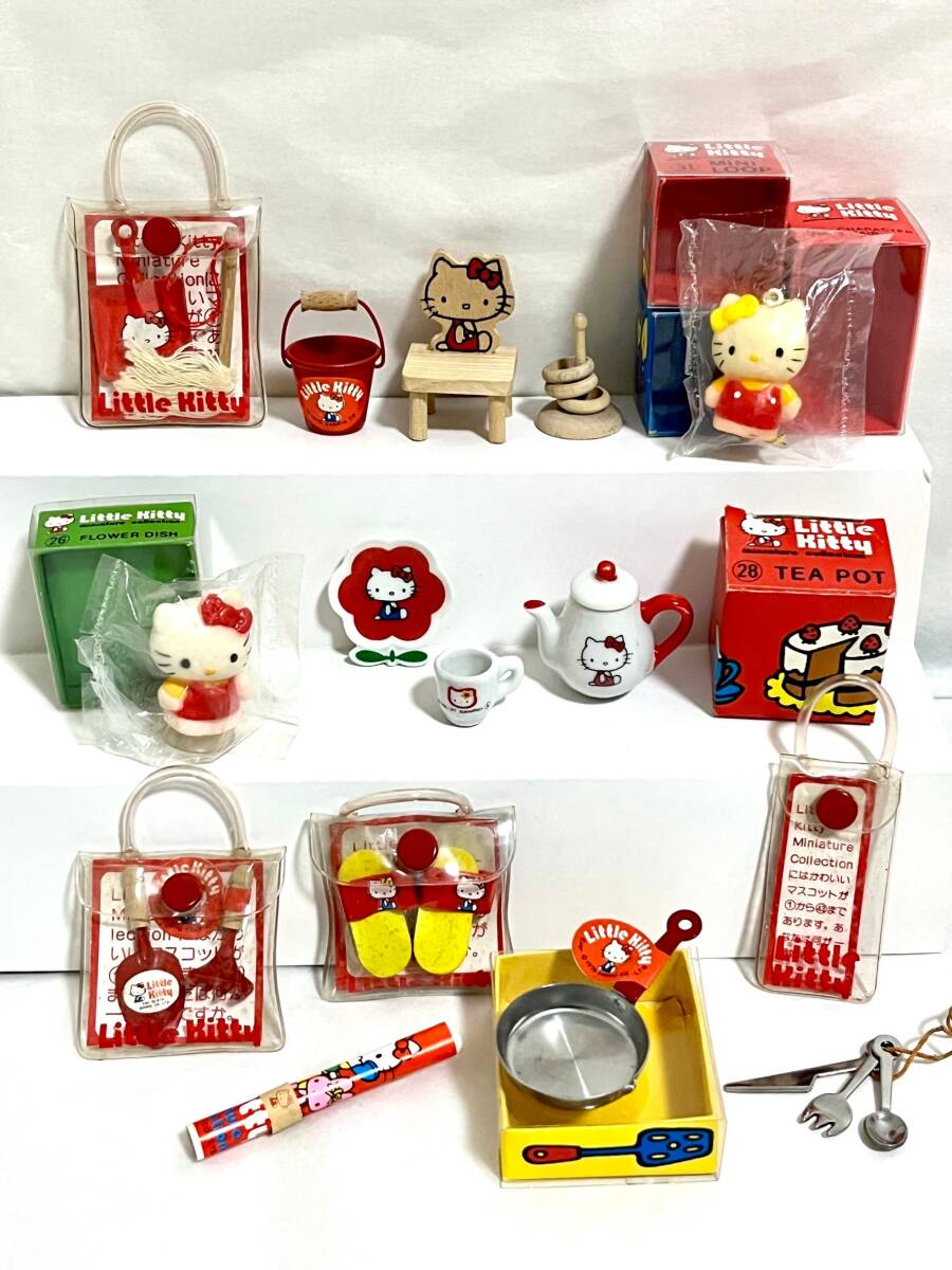 サンリオ リトルキティ ハローキティミニチュアコレクション サンリオ リトルキティ ハローキティミニチュアコレクション