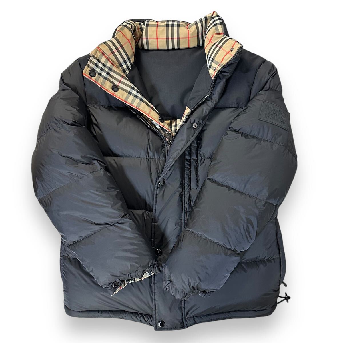 未使用】BURBERRY LONDON バーバリー ノバチェック リバーシブル 未使用】BURBERRY LONDON バーバリー ノバチェック リバーシブル