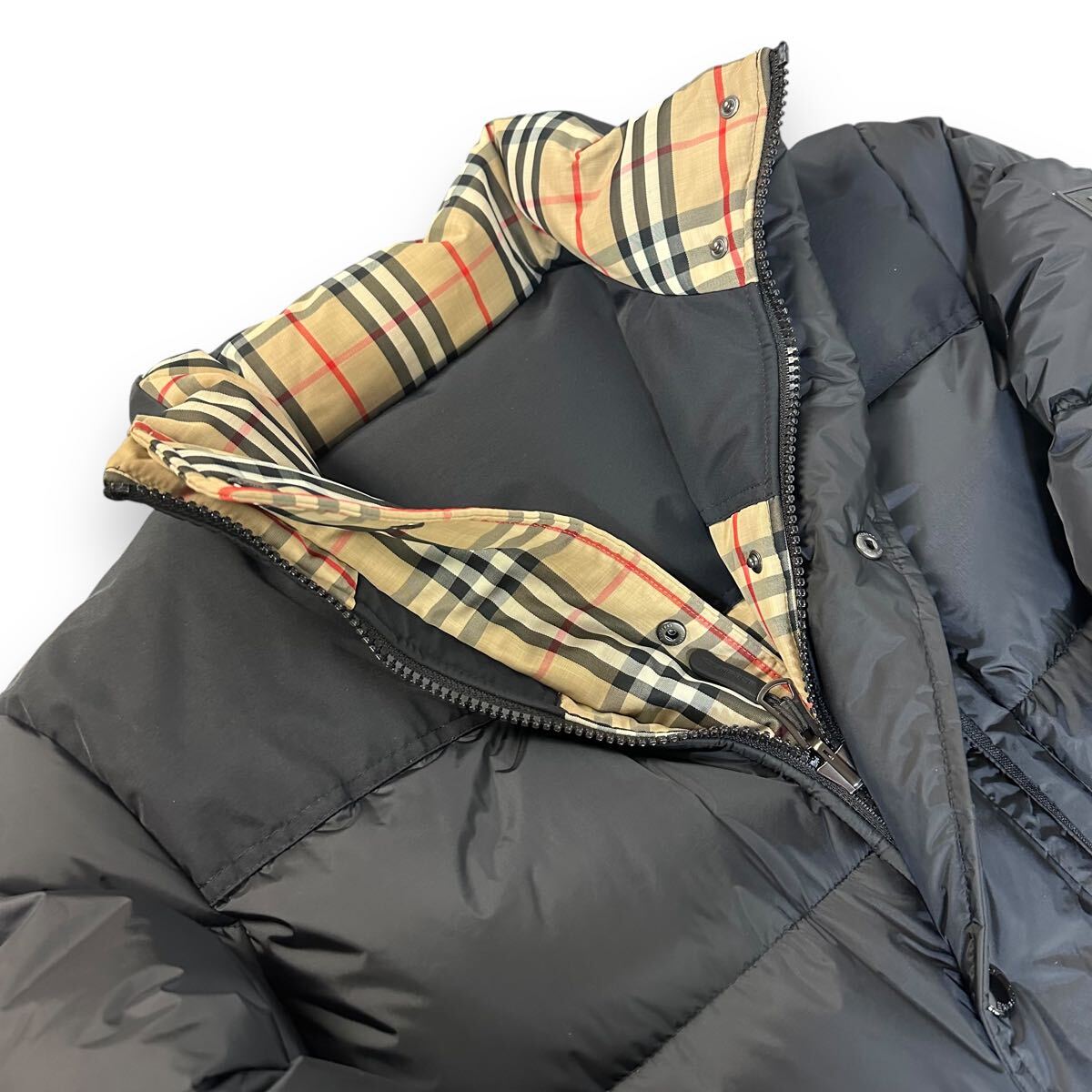未使用】BURBERRY LONDON バーバリー ノバチェック リバーシブル 未使用】BURBERRY LONDON バーバリー ノバチェック リバーシブル