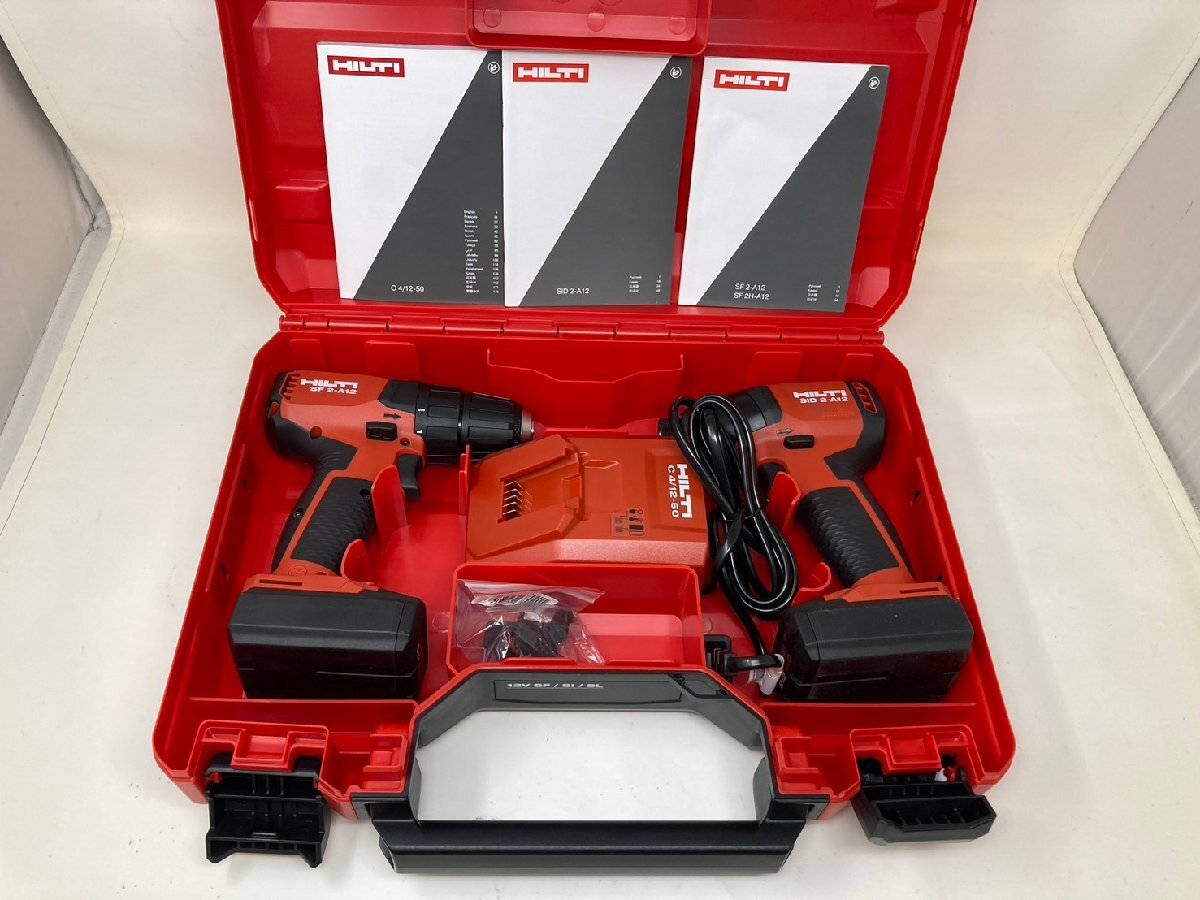 保管品 HILTI ヒルティ 充電式インパクトドライバー SID/SF2-AI2 保管品 HILTI ヒルティ 充電式インパクトドライバー SID/SF2-AI2