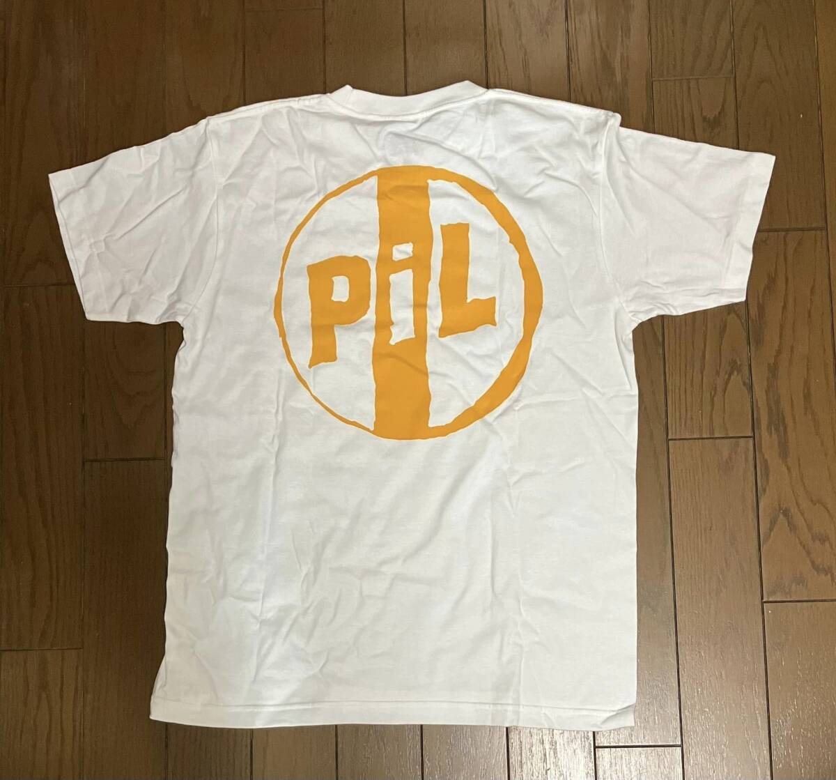 PiL（Public Image Ltd）　/　END OF WORLD　Tシャツ（サイズ表記有りませんがメンズのMに近いです）必ず実寸をご確認ください。