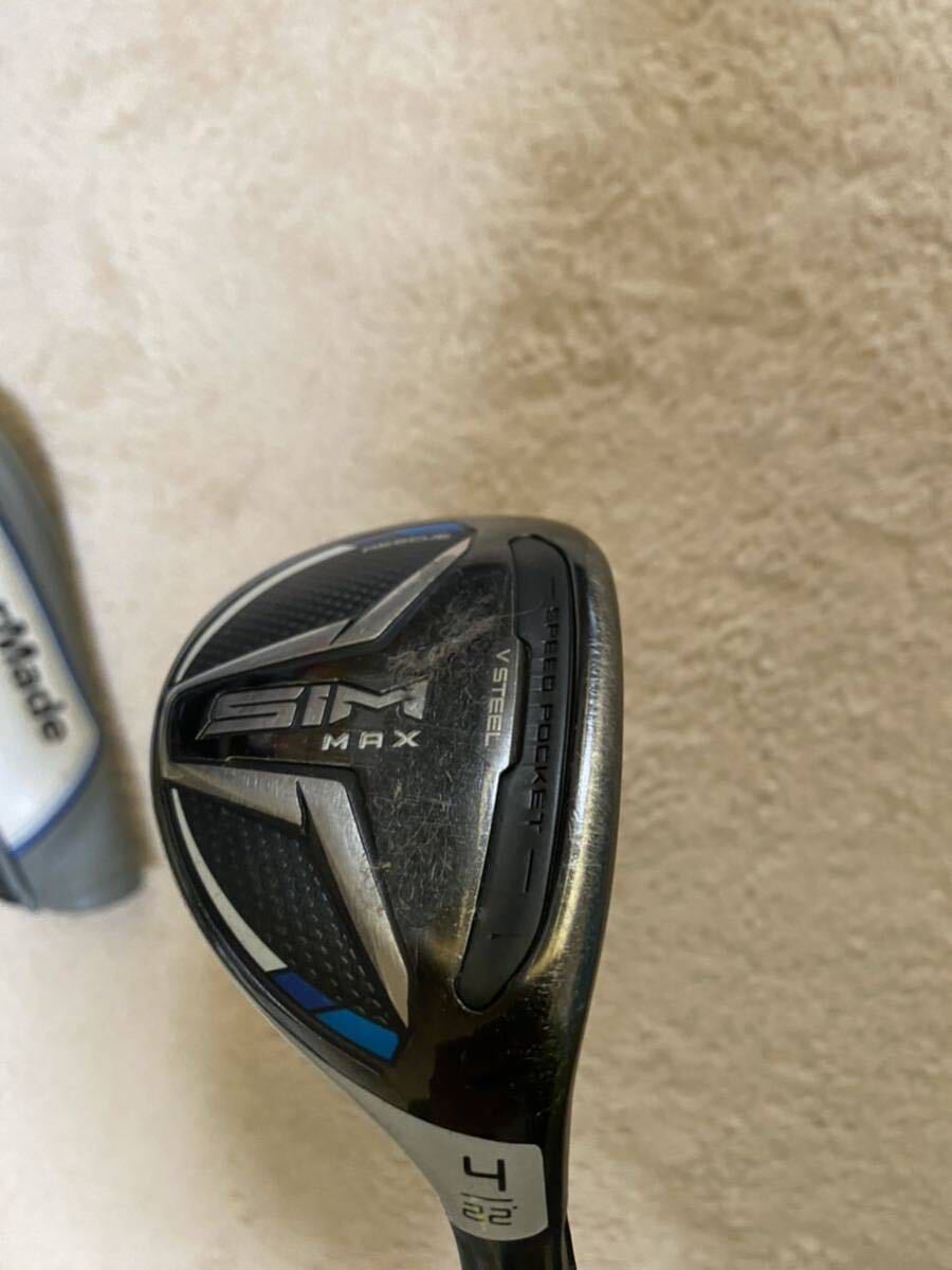 テーラーメイドSIM DHY 4U-22度 モーダスツアー105S メーカー純正 Sim 4U シャフトモーダス105S テーラーメイド