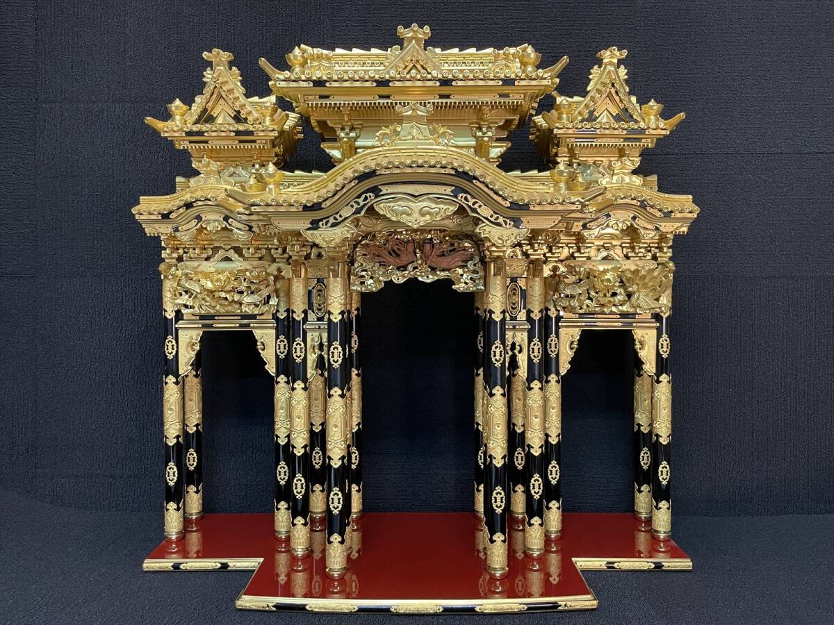 ◇25◇☆値下☆ 国産品 仏壇 徳島製 槐材えんじゅ 16-46号 紐面 ◇25◇☆値下☆ 国産品 仏壇 徳島製 槐材えんじゅ 16-46号 紐面
