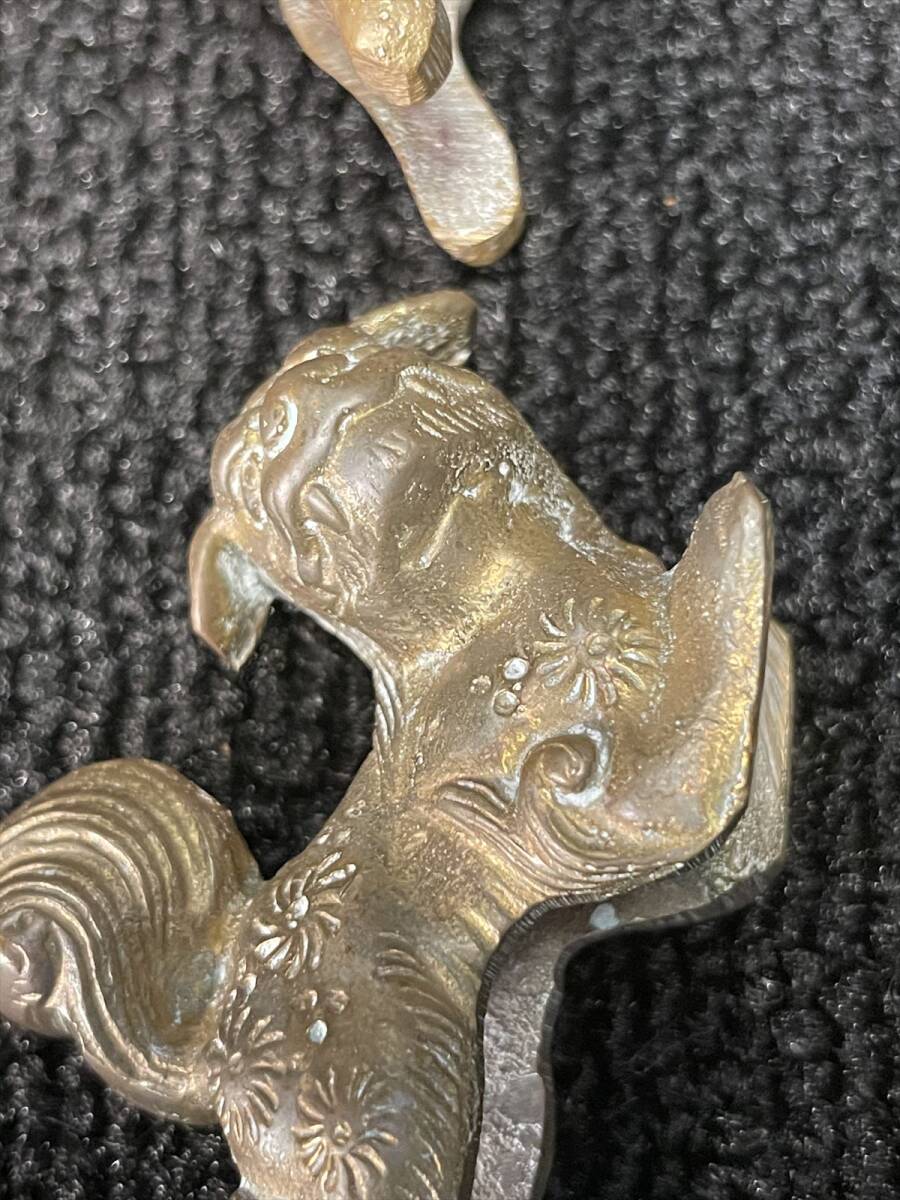 まごころ堂 寺院買取品 寺院用火立て 真鍮製 高さ42㎝ 対セット まごころ堂 寺院買取品 寺院用火立て 真鍮製 高さ42㎝ 対セット