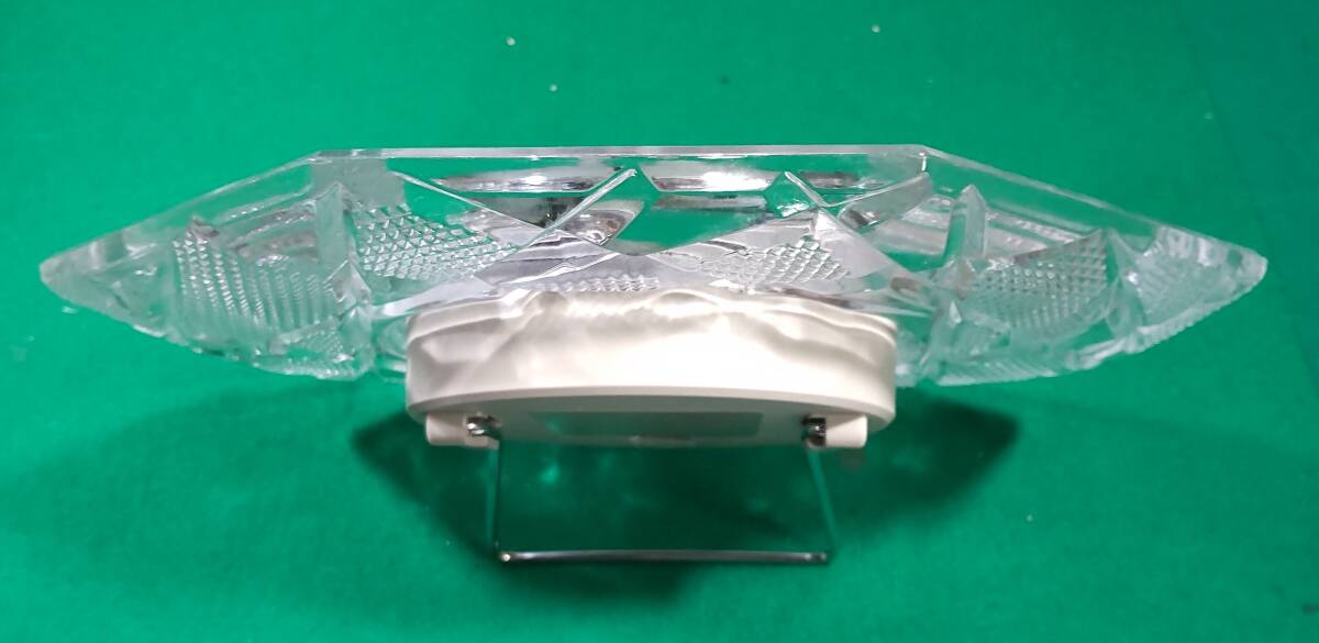 クリスタル時計 Q-532 CR カガミクリスタル LAL QUARTZ KAGAMI クリスタル時計 Q-532 CR カガミクリスタル LAL QUARTZ KAGAMI