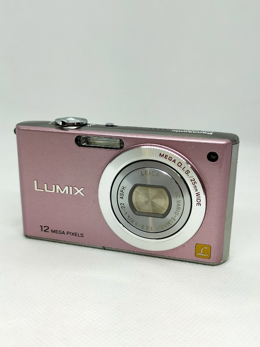 【Panasonic/LUMIX/DMC-FX40 /デジタルカメラ/動作品/浦R】