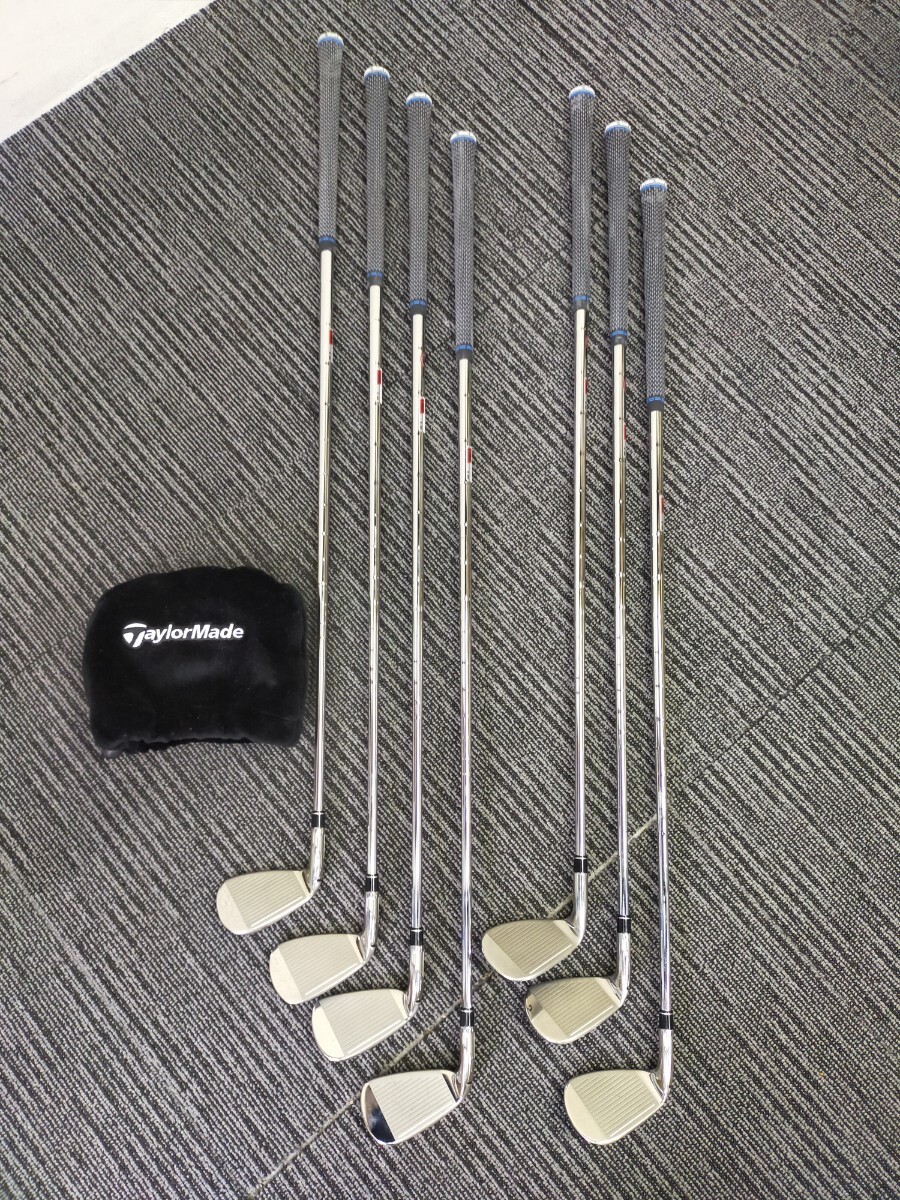 【アイアンセット/TaylorMade/SIM MAX OS/テーラーメイド/シムマックスオーエス/7本セット/6.7.8.9.S.A.P/美品/カバー/付き/浦R】