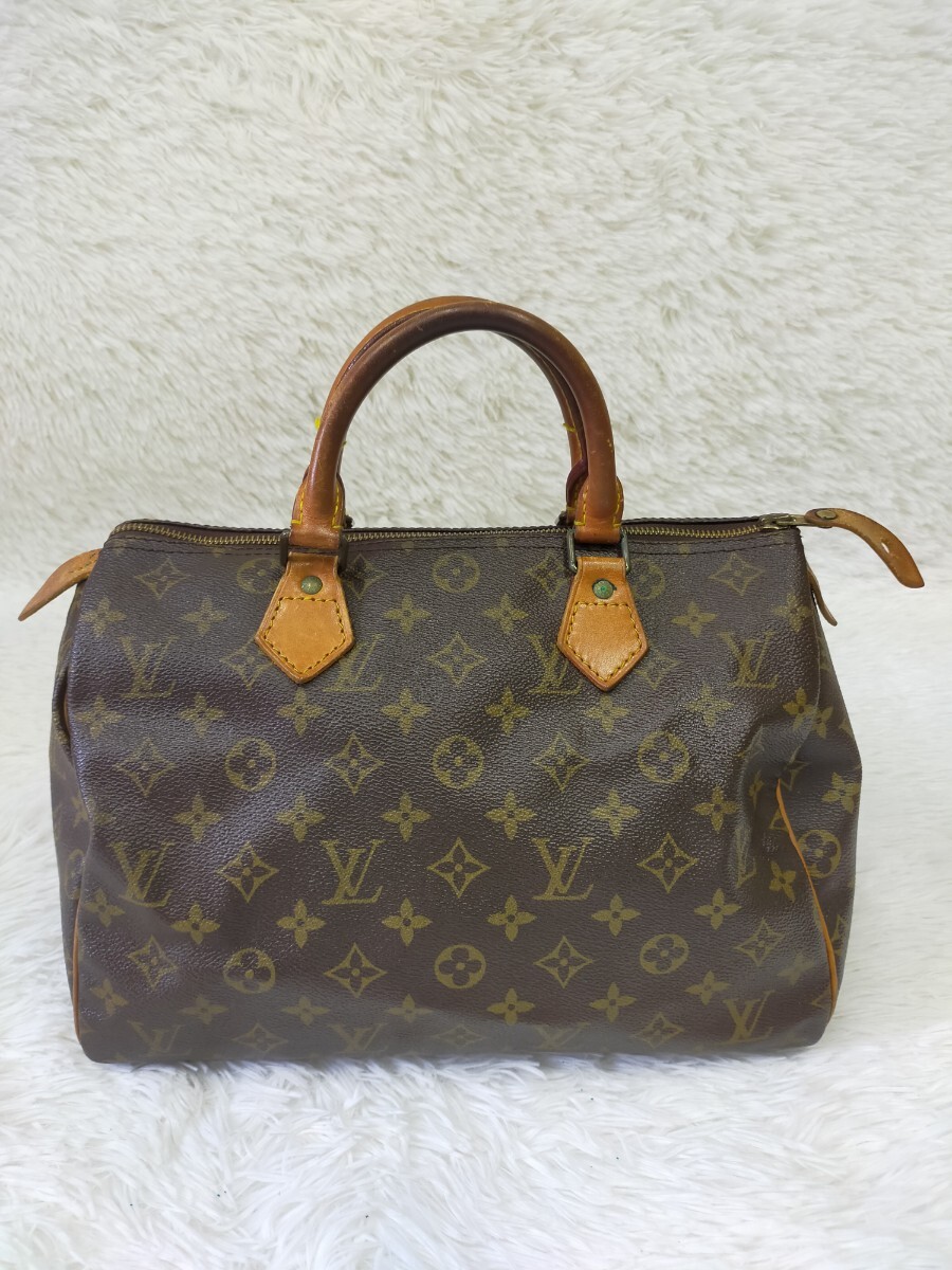 ルイヴィトン　モノグラム　ハンドバッグ　スピーディ30 シリアル　VI872 ルイヴィトン モノグラム ハンドバッグ スピーディ30 シリアル