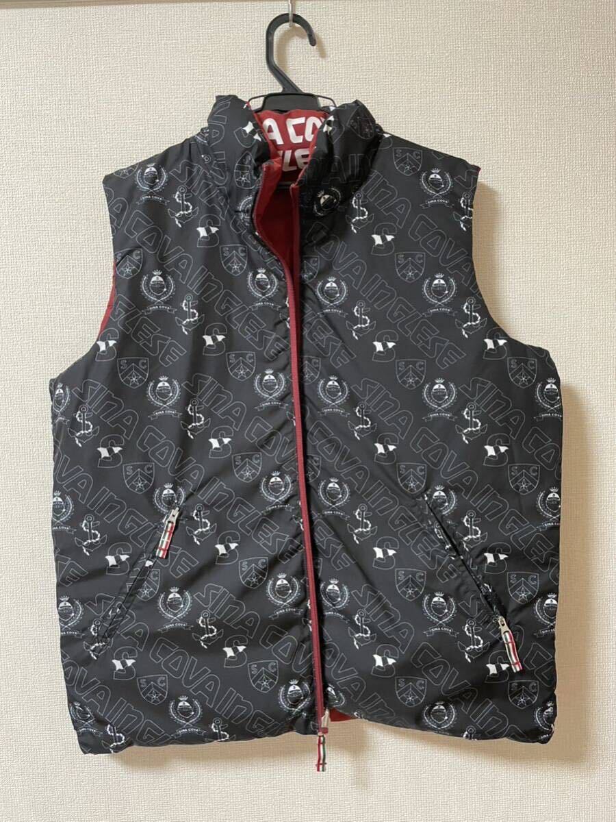 SINA COVA ダウンベスト 黒 シナコバ 【SINACOVA】 L size ベスト