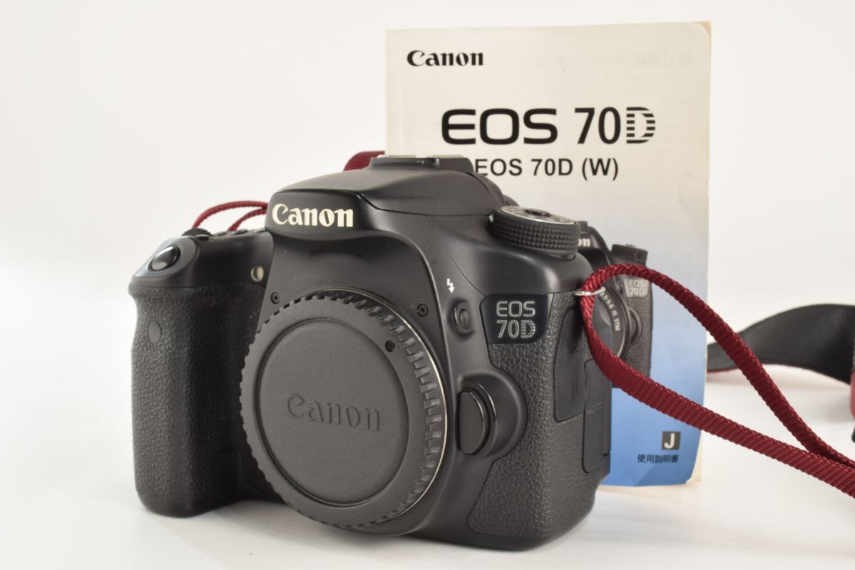 【動作美品】キャノン Canon EOS 70D ボディ デジタル一眼レフカメラ シャッターOK
