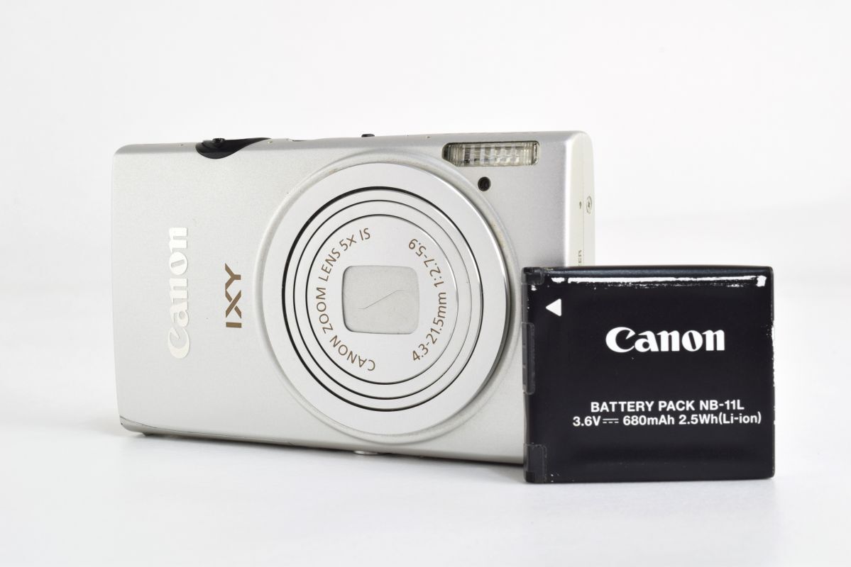 Canon IXY シルバー コンパクトデジタルカメラ