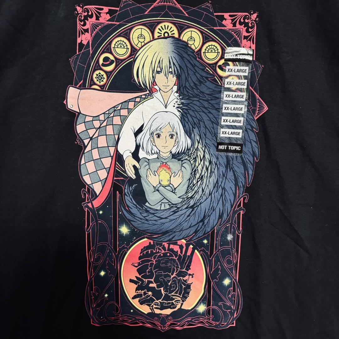 入手困難】ハウルの動く城 Tシャツ 2Xサイズ ジブリ 海外輸入 入手困難】ハウルの動く城 Tシャツ 2Xサイズ ジブリ 海外輸入