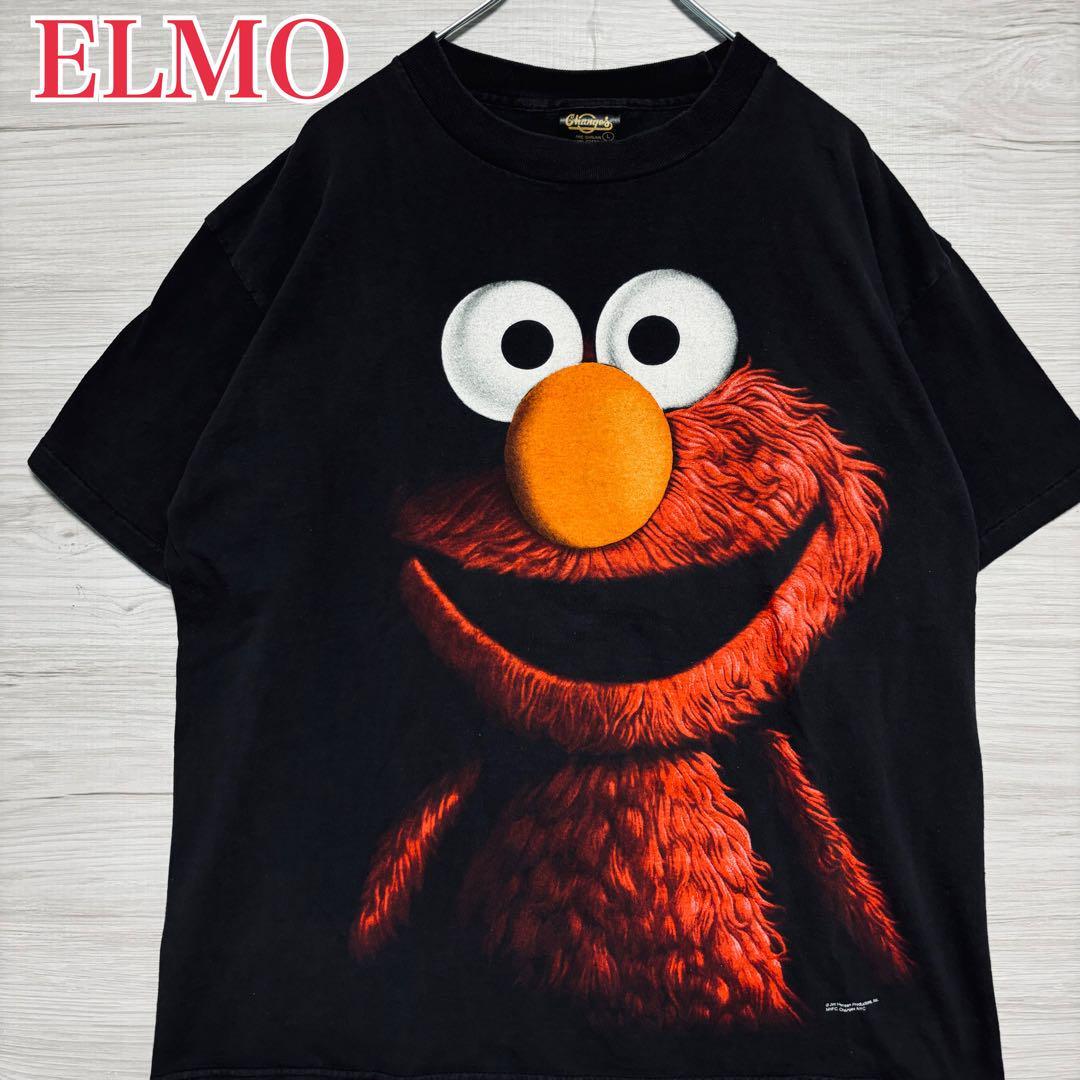 入手困難】SESAME STREET セサミストリート エルモ Tシャツ L 入手困難】SESAME STREET セサミストリート エルモ Tシャツ L