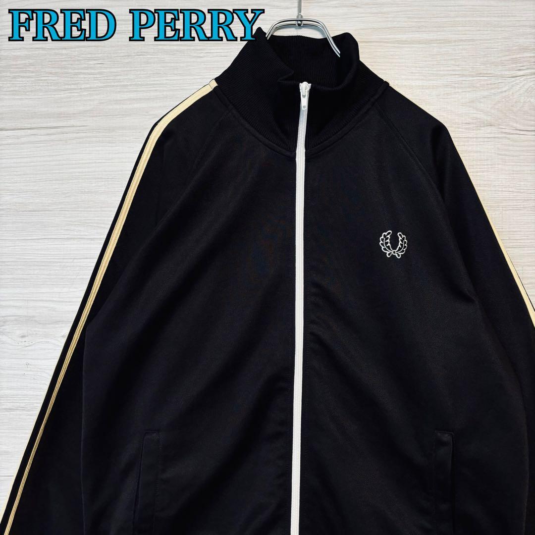 入手困難】FRED PERRY フレッドペリー トラックジャケット L 入手困難】FRED PERRY フレッドペリー トラックジャケット L