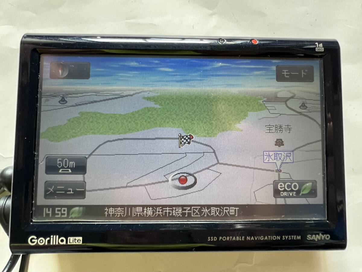 ○【新品未使用】サンヨー NV-LB51DT 5.0V型 ワンセグ SSD ナビ 美品 SANYO サンヨー 5.0V型 ワンセグ SSD ポータブル