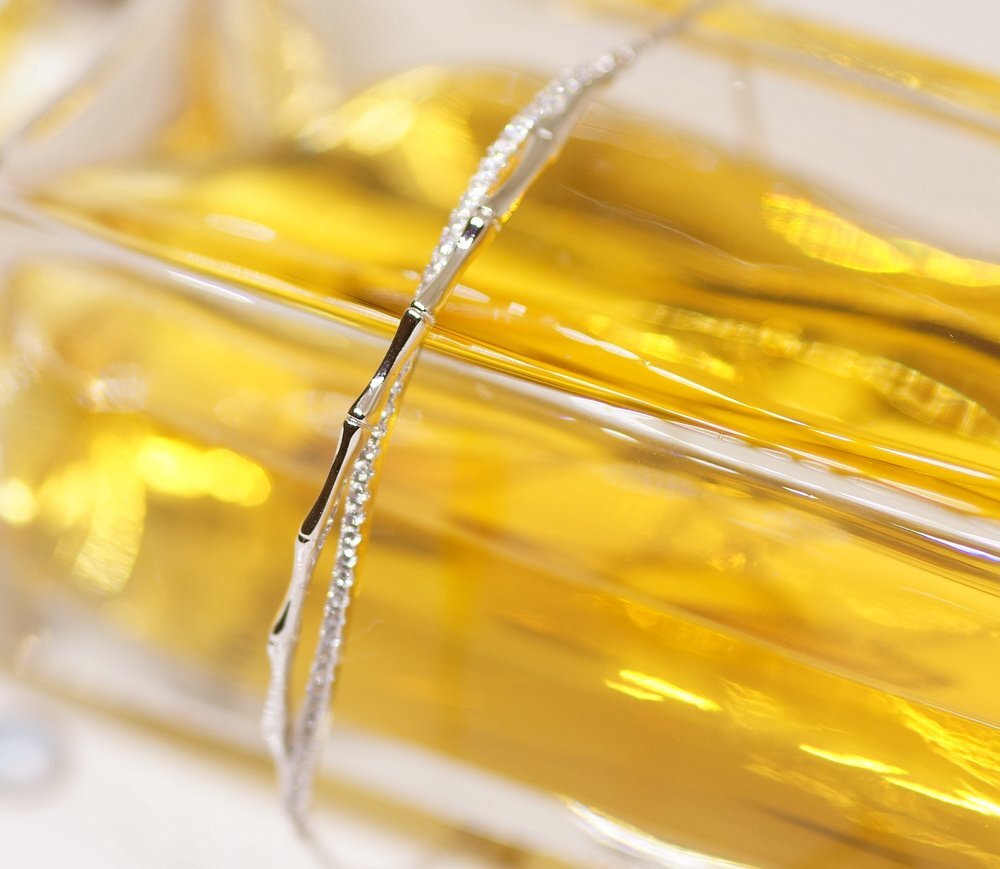 ★18K RGP プラチナ ダイヤ CZ オシャレ ブレスレット yh1157a