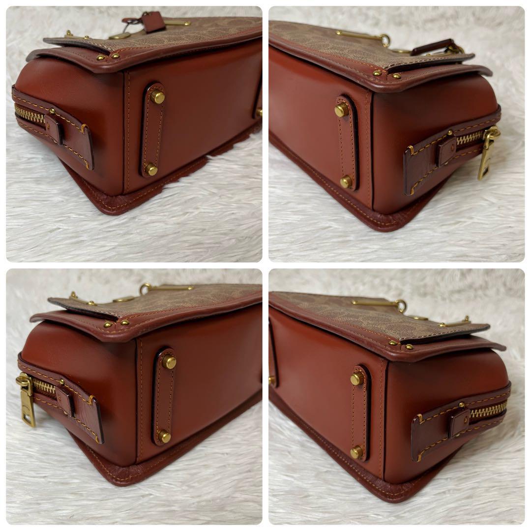 希少美品】COACH コーチ ドリーマー 21 シグネチャー キャンバス 希少美品】COACH コーチ ドリーマー 21 シグネチャー キャンバス