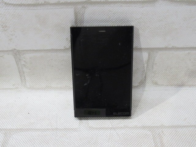  新LD 0143h 保証有 Elecom DISK Portable Drive【 ELP-CED005UBK 】エレコム USB3.0対応ポータブルハードディスク ELP-CEDシリーズ