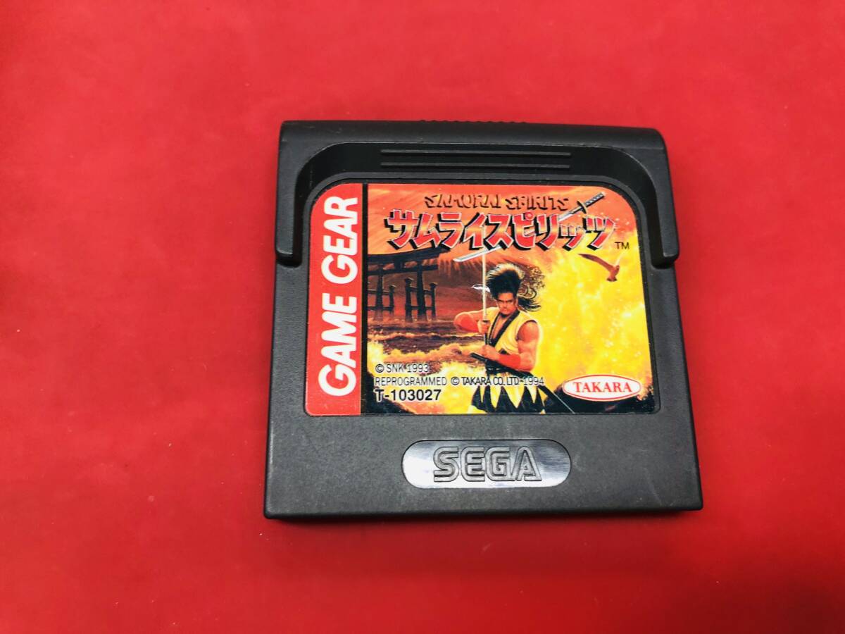 サムライスピリッツ 同梱可！即決！大量出品中！！ ゲームギア GG