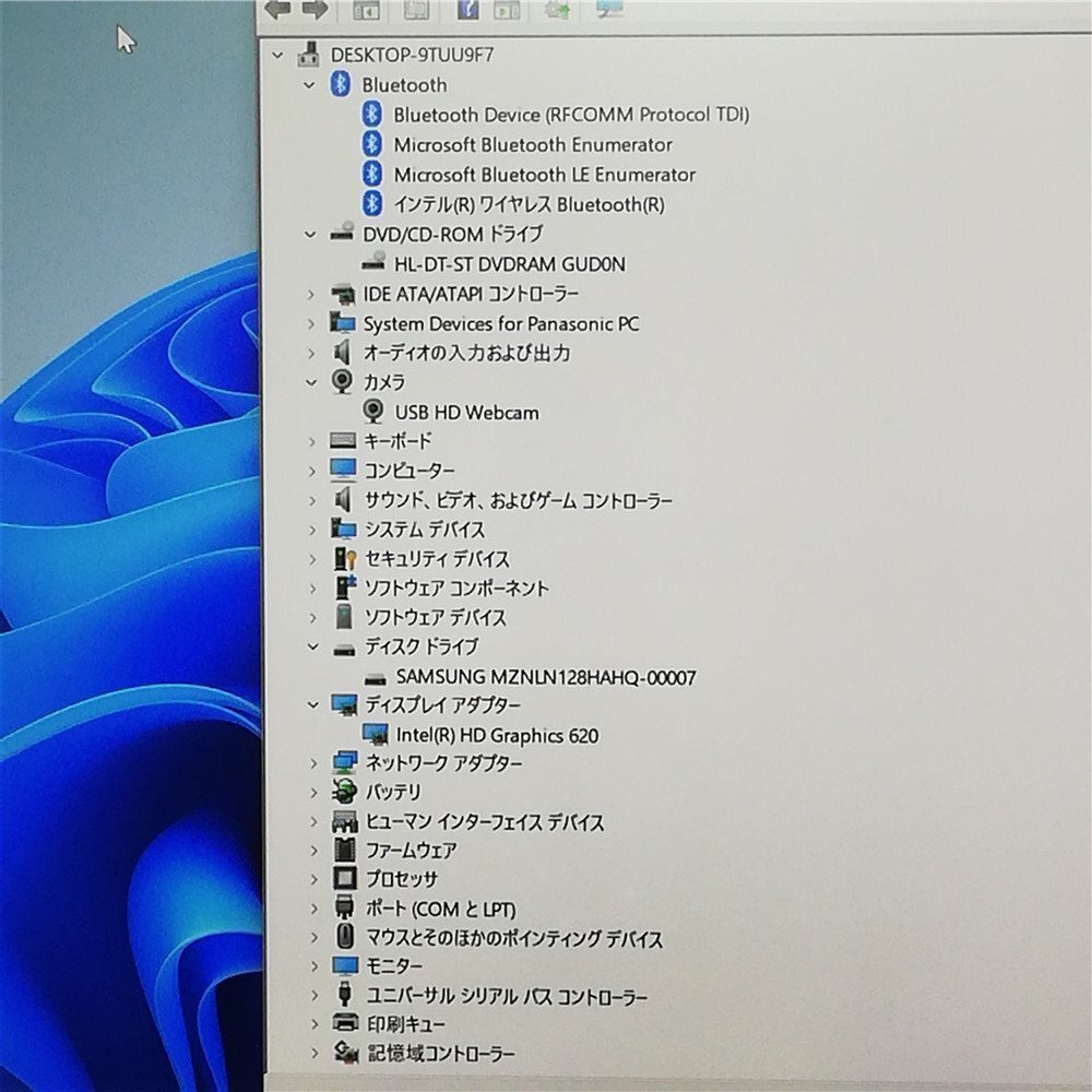  супер-скидка . сделка сделано в Японии высокая скорость SSD 12.1 type ноутбук Panasonic CF-SZ6RD6VS б/у no. 7 поколение Core i5 DVDRW беспроводной web камера Windows11 Office