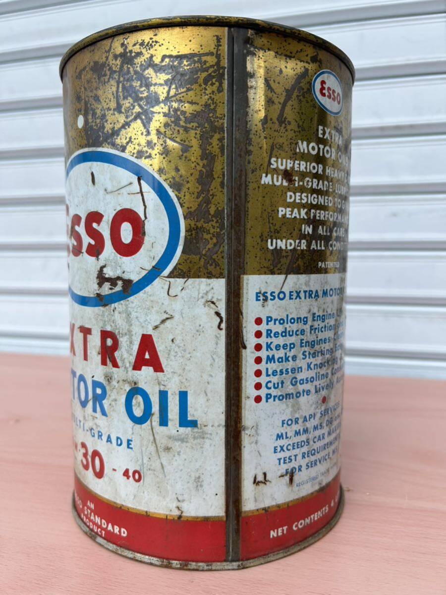 ⭐︎専用⭐︎【ESSO】ヴィンテージオイル缶　蓋付 ⭐︎専用⭐︎【ESSO】ヴィンテージオイル缶 蓋付 ⭐︎専用