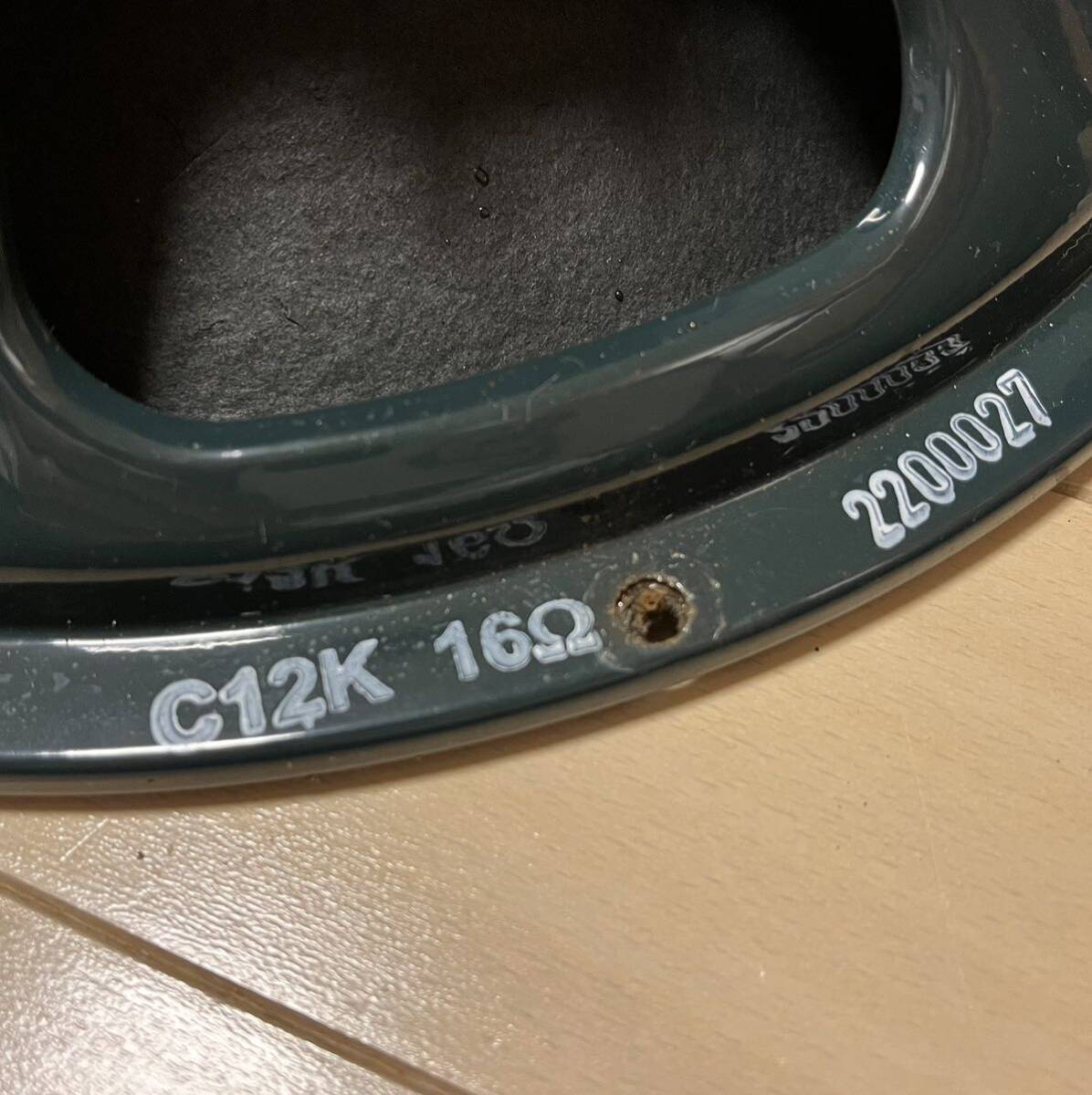 koojinzza 出品 koch VG12-90 16Ω KOCH 2本 Bibian 比比昂- KOCH VG12-90 Jensen C12K 12インチ16Ω ギター
