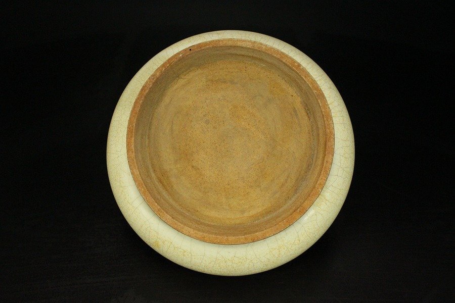 銀閣】中国美術 彷哥釉 碗 φ15.5cm 旧家蔵出(ZE26) 銀閣】中国美術 彷哥釉 碗 φ15.5cm 旧家蔵出(ZE26)