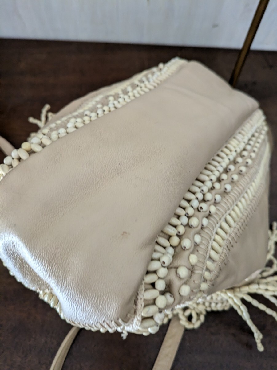 JAMIN PUECH ジャマンピュエッシュ ウッドビーズ刺繍 JAMIN PUECH ジャマンピュエッシュ ウッドビーズ刺繍