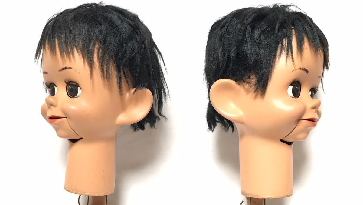 当時物 身長約90cm 腹話術 人形 / 男の子 女の子 パペット 当時物 身長約90cm 腹話術 人形 / 男の子 女の子 パペット