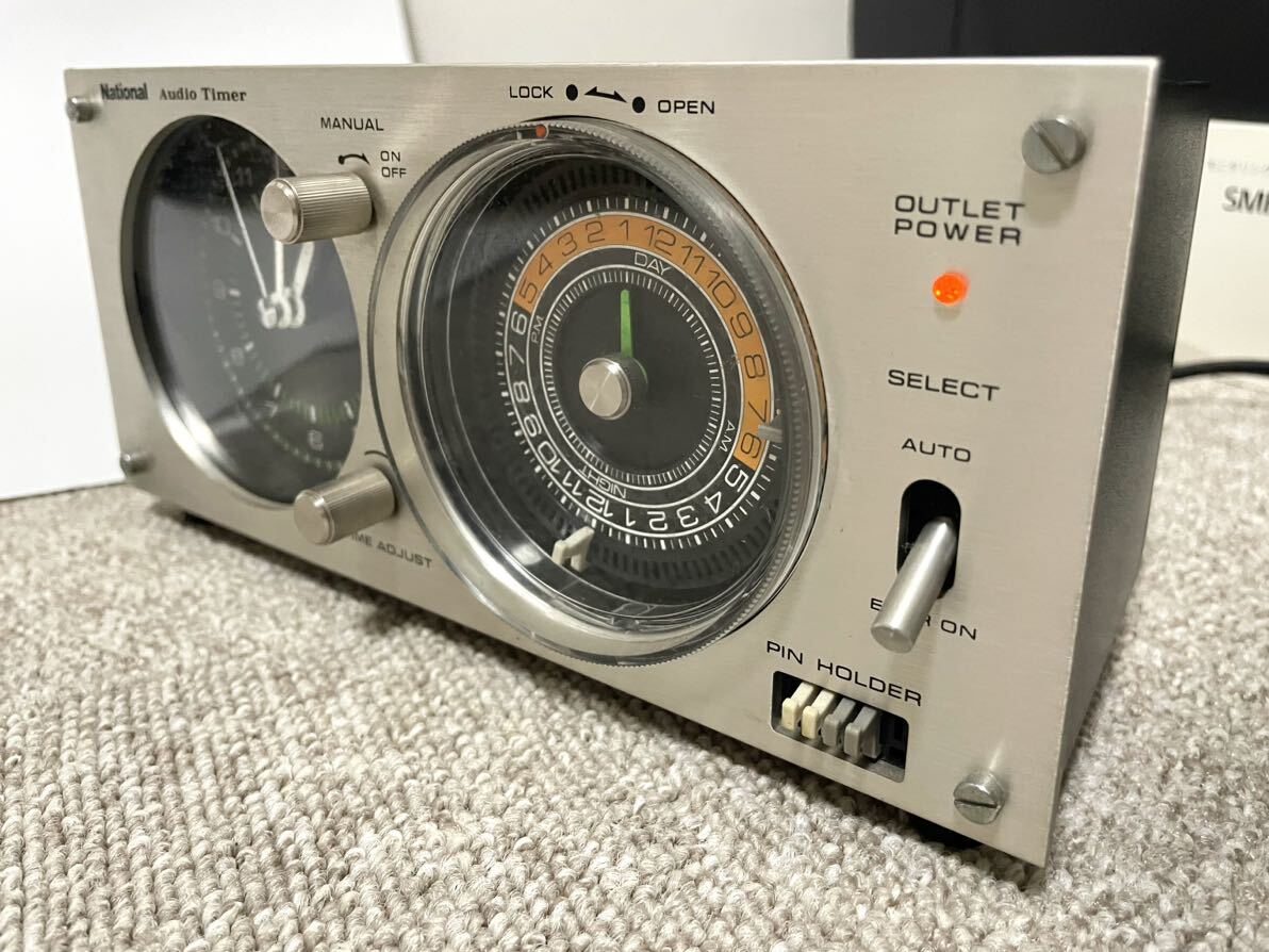 National オーディオタイマー TE61 昭和レトロ レトロ Audio National オーディオタイマー TE61 昭和レトロ レトロ Audio