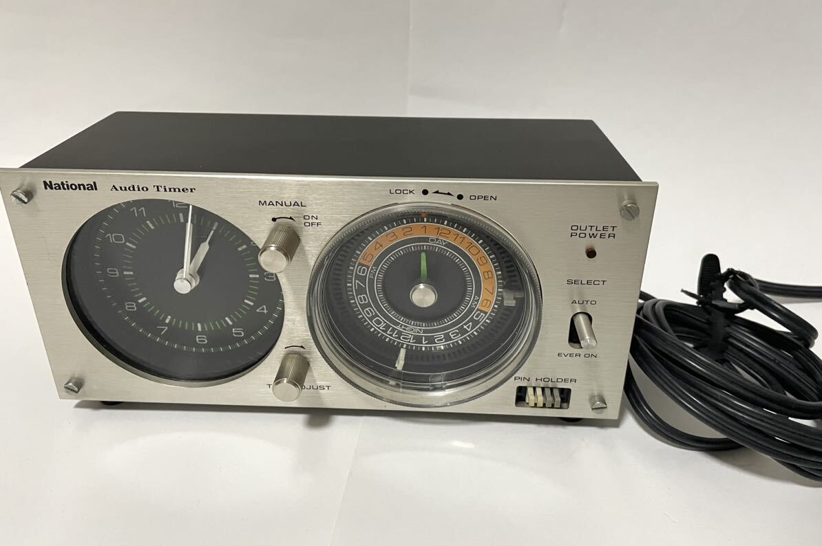 National オーディオタイマー TE61 昭和レトロ レトロ Audio National オーディオタイマー TE61 昭和レトロ レトロ Audio