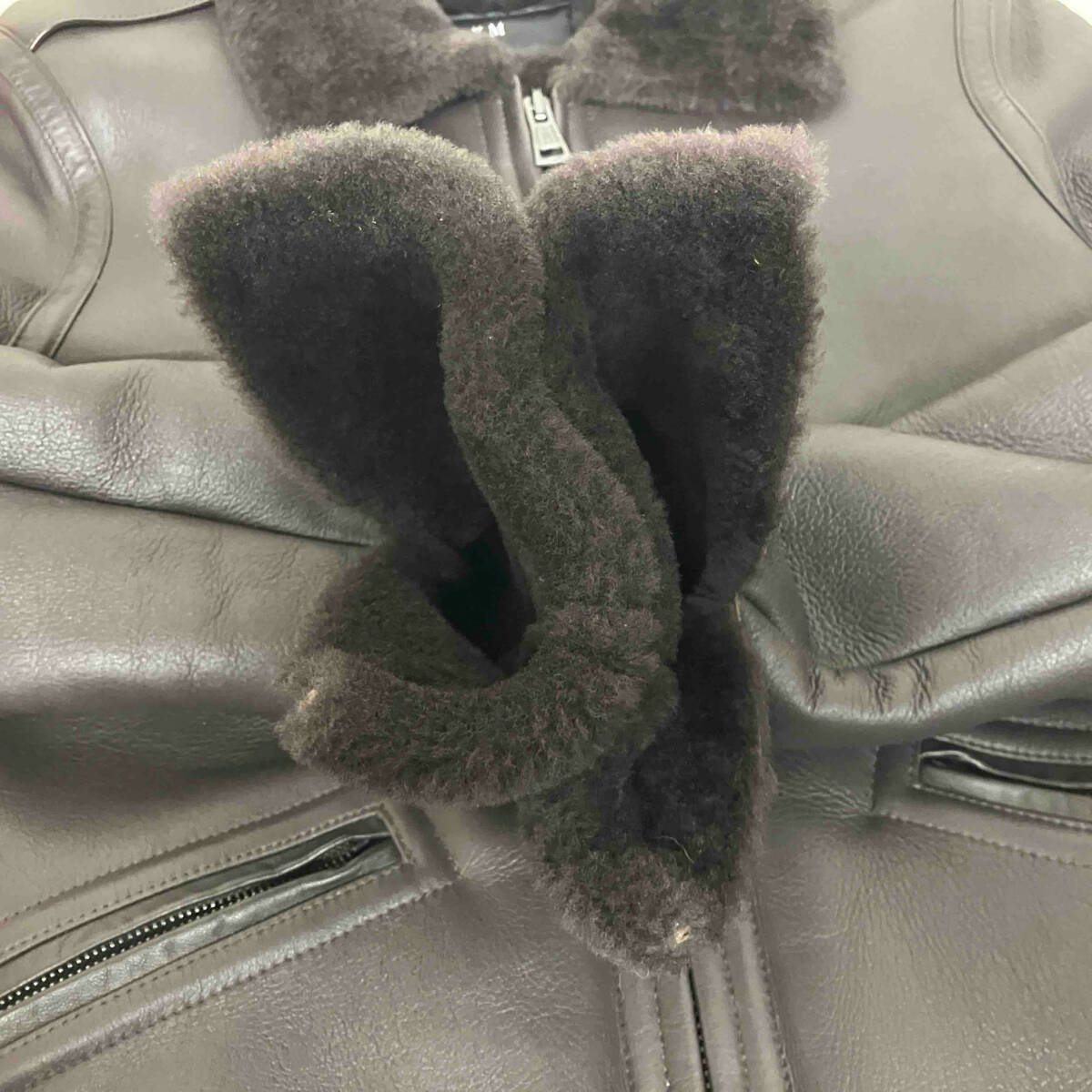 Yahoo!オークション - AKM B-6 B-3 LAMB LEATHER MOUTON JACKET Yahoo!オークション - AKM B-6 B-3 LAMB LEATHER MOUTON JACKET