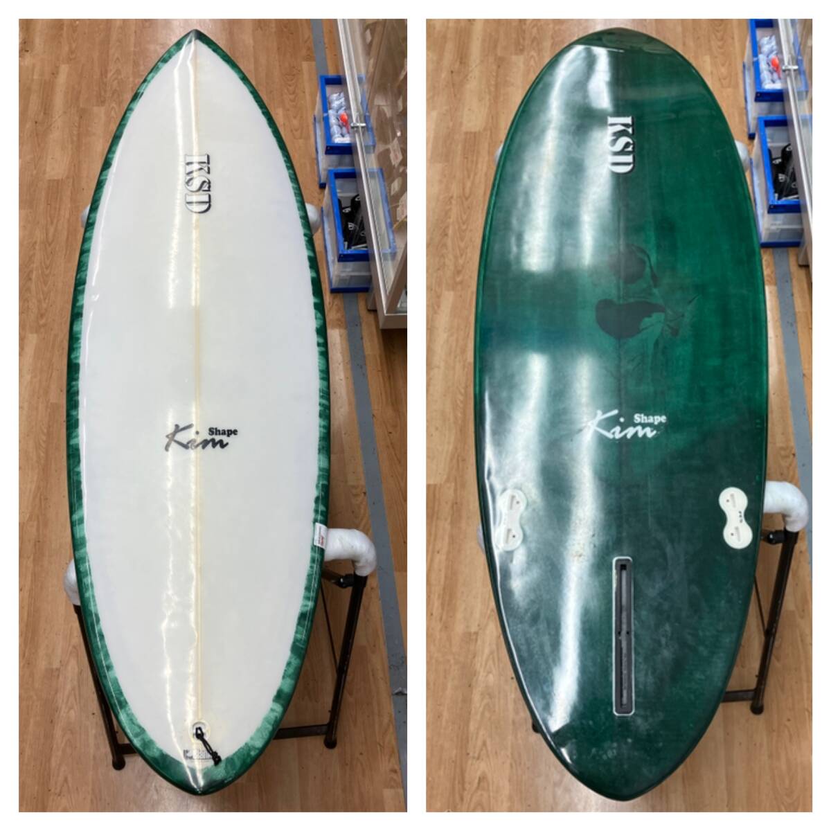 KSD 5'5” サーフボード サーフィン シングルスタビ 2+1 KSD 5'5” サーフボード サーフィン シングルスタビ 2+1