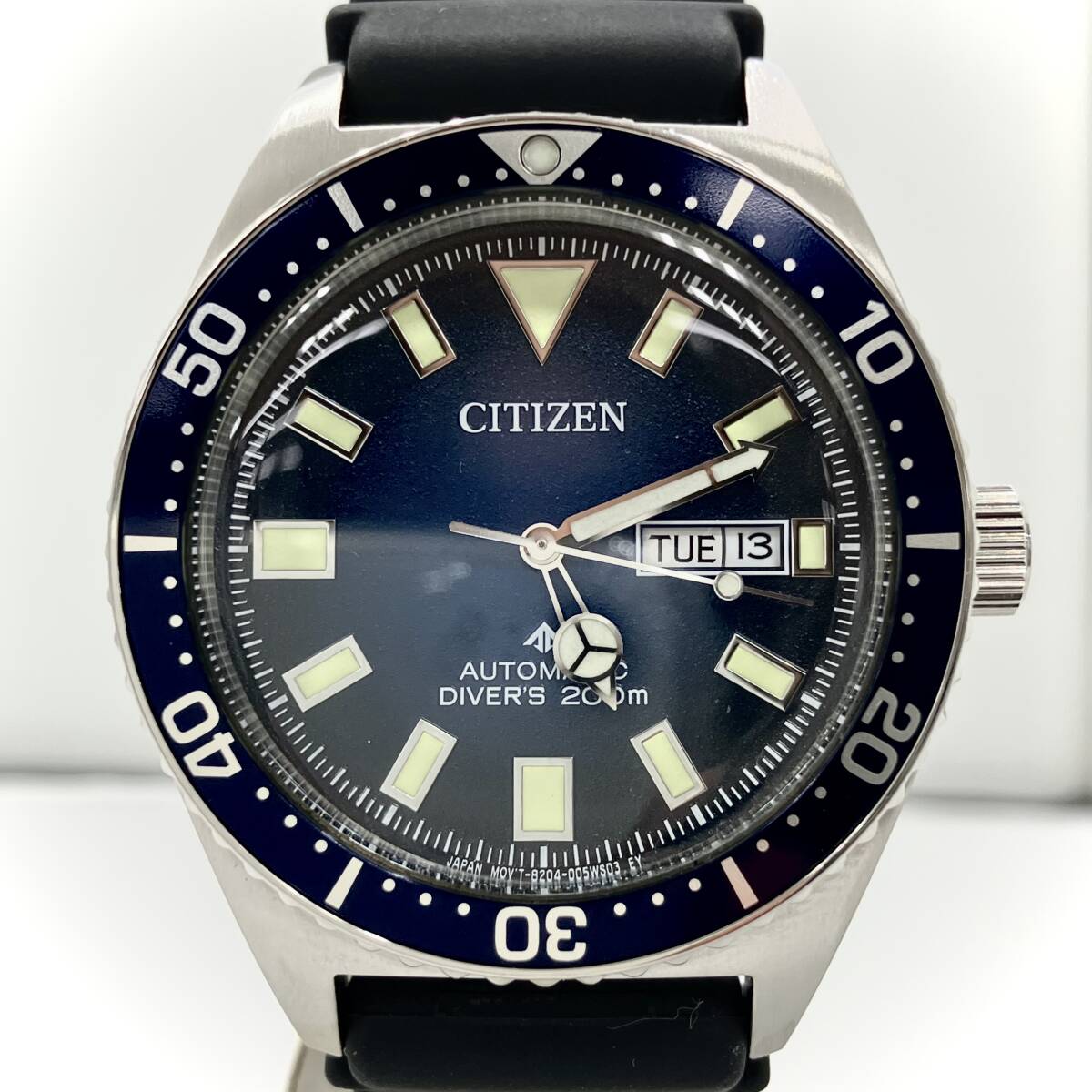 CITIZEN シチズン 自動巻 プロマスター ダイバー8204-A5K1202／302050072