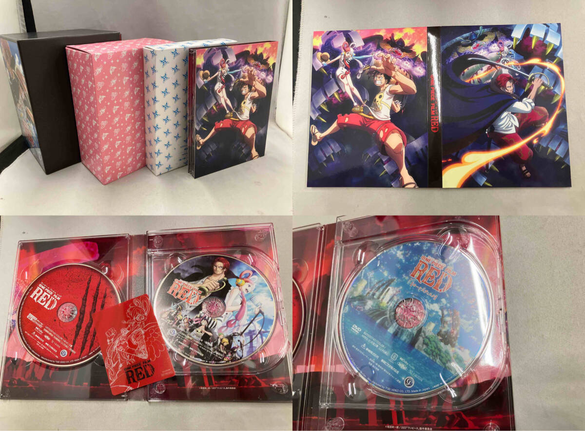 値下げ【4K ULTRA HD+Blu-ray Disc+DVD】ONE PIECE FILM RED 値下げ【4K ULTRA HD+Blu-ray Disc+DVD】ONE PIECE FILM RED