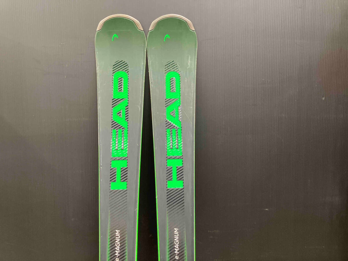 現状品 HEADヘッe-MAGNUM SUPERSHAPE 2023-24スキー板(ブーツ長 現状品 HEADヘッe-MAGNUM SUPERSHAPE 2023-24スキー板(ブーツ長