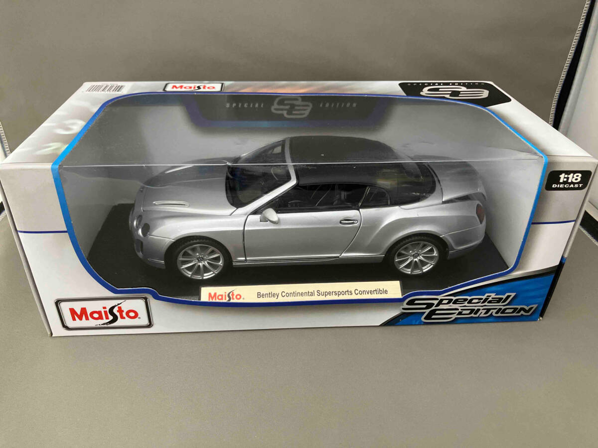ミニカー Maisto Bentley マイスト ベントレー コンチネンタル コンバーチブル