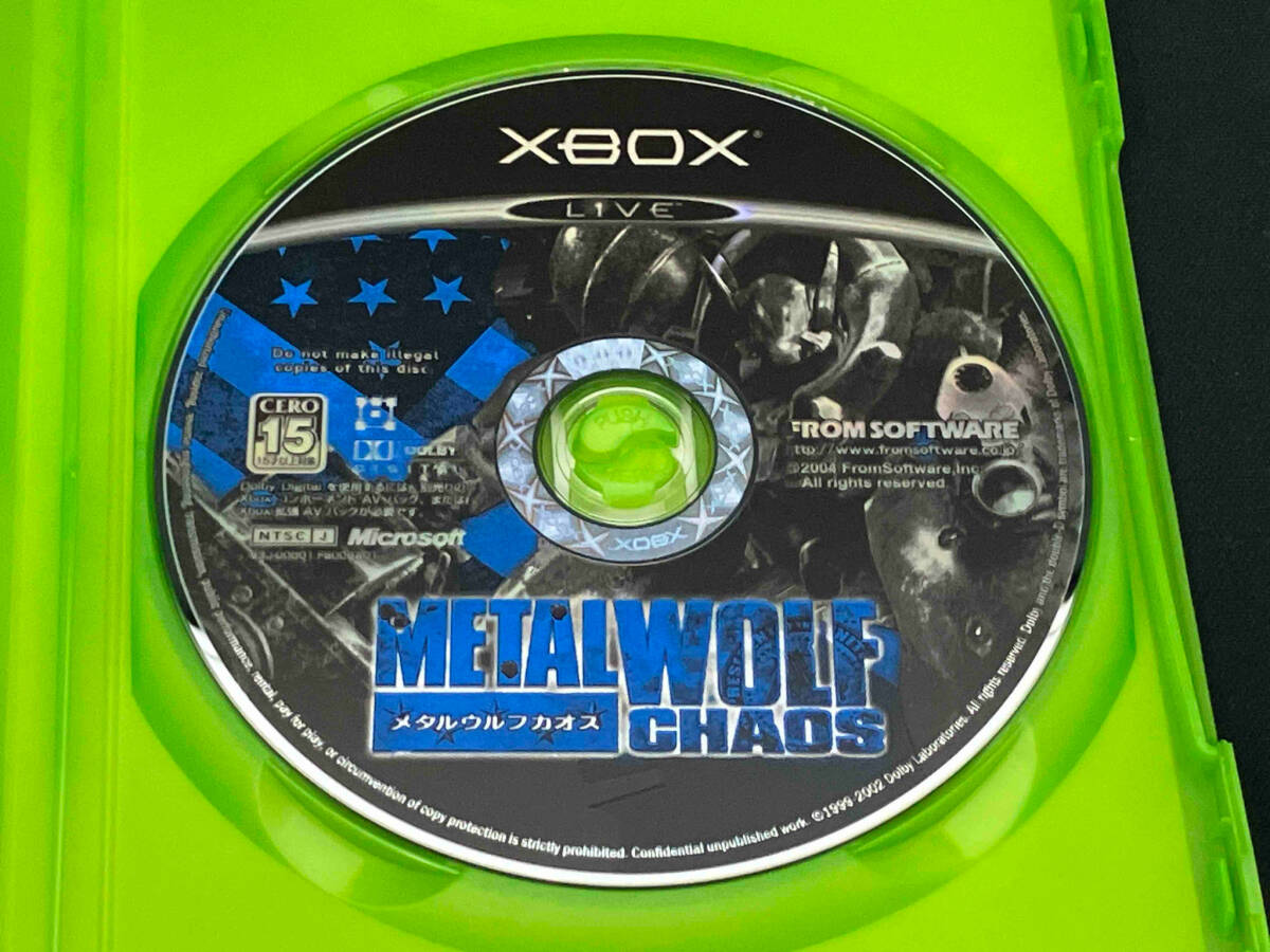 爆買いしたい アクション Xbox カオス ウルフ メタル ソフトウェア