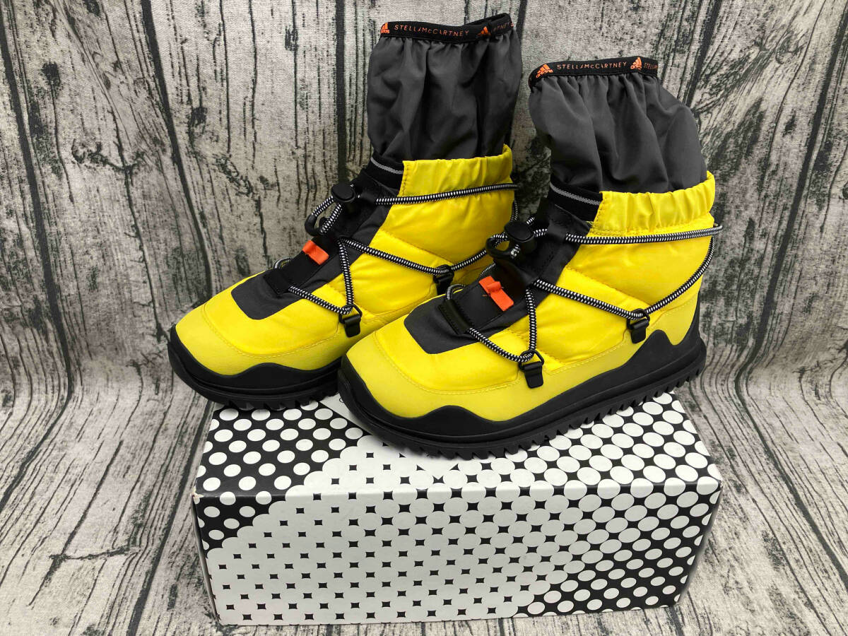 【初売り】 イエロー ウィンターブーツ ステラマッカートニー MCCARTNY ×STELLA アディダス adidas 22.5cm 箱有 GY4382 22.5cm