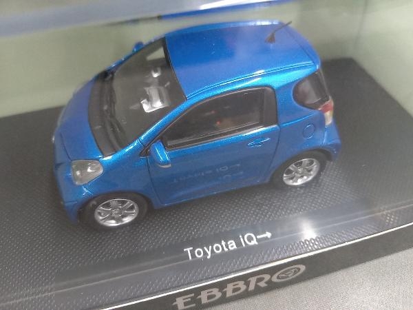 EBBRO 1/43 TOYOTA IQ BLUE EBBRO Toyota 