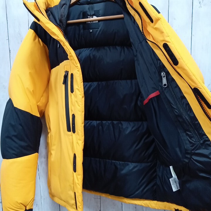 THE NORTH FACE ノースフェイス BALTRO LIGHT JACKET ダウンジャケット Mサイズ イエロー バルトロライトジャケット ND91710