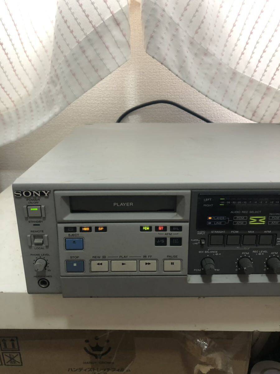 SONY Sony business use vide Hi8 EVO-9720 present condition goods 