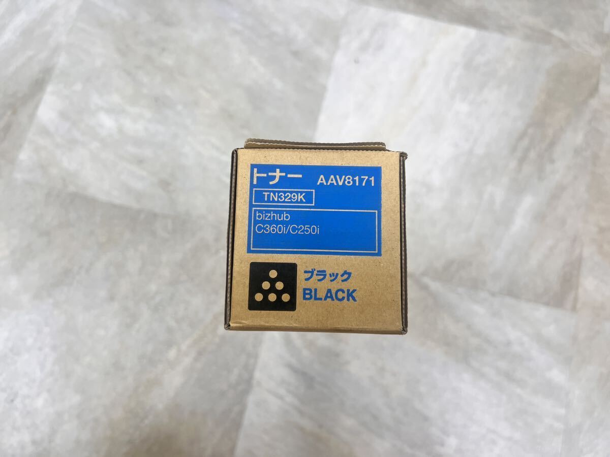 コニカミノルタ　トナー新品　TN329K ブラック 純正トナー（フルカラー複合機 bizhub C250i ， bizhub C360i 対応）