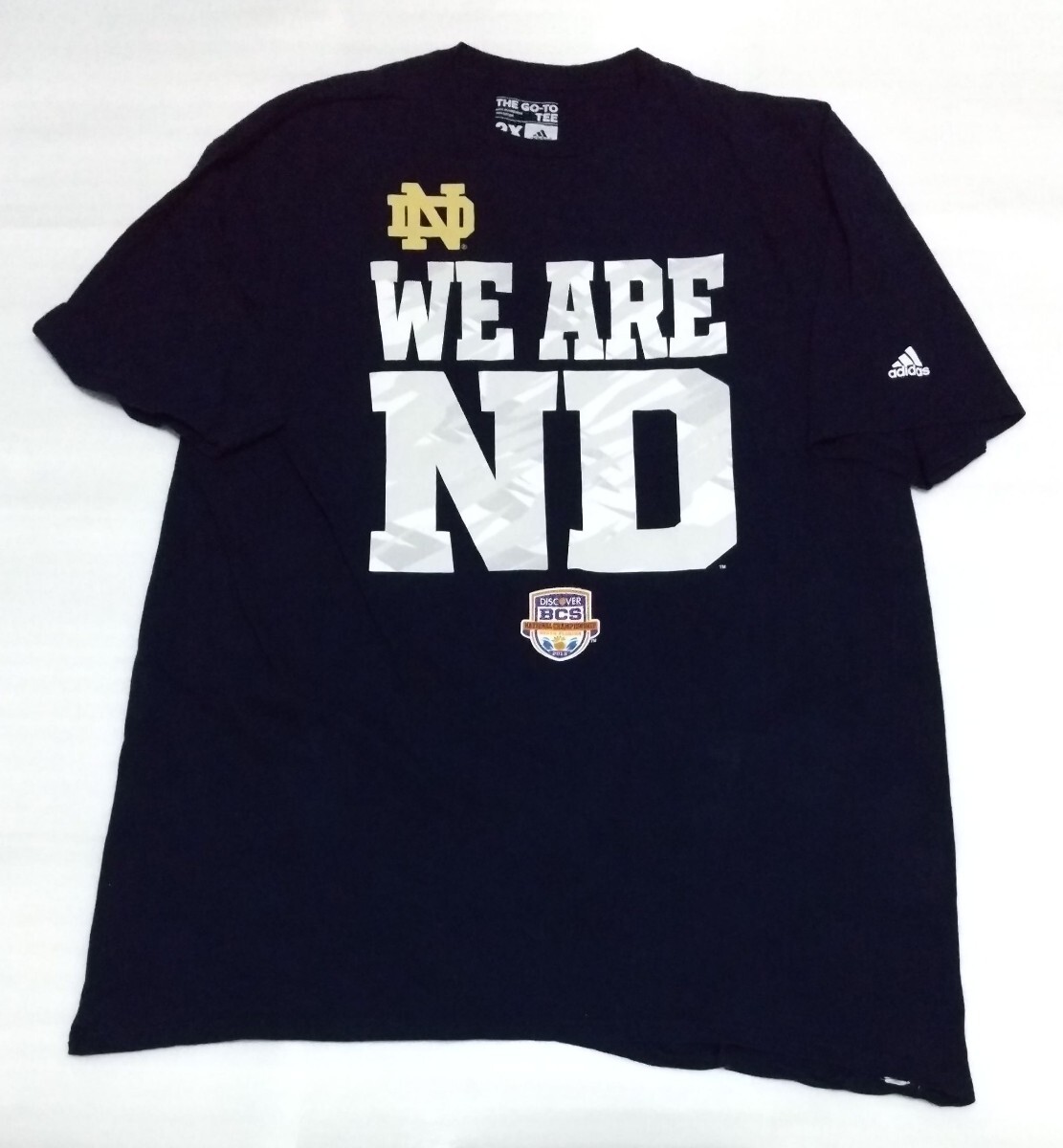 ☆adidasのTHE GO-TO TEEです。