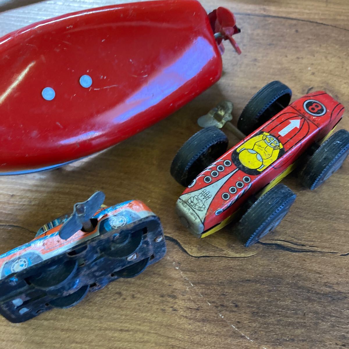 当時物 ブリキ 8点 まとめ ミニカー 電車 日本製 消防車 当時物 ブリキ 8点 まとめ ミニカー 電車 日本製 消防車